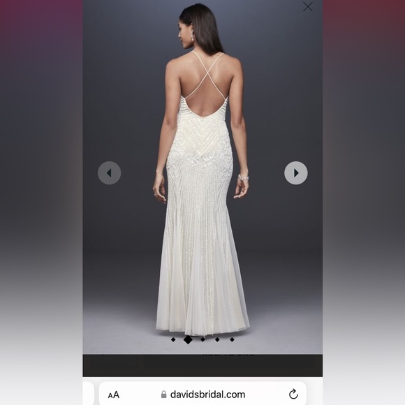 NWT David’s bridal wedding dress - Picture 1 of 3